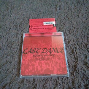 DVD：THE BLANKEY JET CITY / LAST DANCE(CDとは収録日違い,ブランキージェットシティー,浅井健一,中村 達也,照井利幸）帯付き