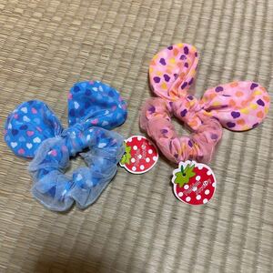 Usamimi Shushu Usami ленточная лента аксессуары для волос набор 2 для детей для детей для детей светло -голубой розовый