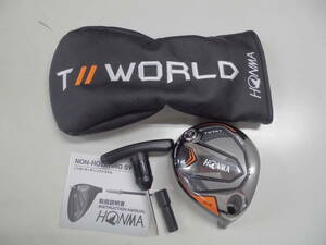 ホンマ(HONMA)・T//WORLO TW747 455・ヘッド＆カバー＆レンチ・中古Z