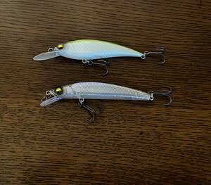 レベルミノークイック 72 & レベルシャッド スプリンター SR レイドジャパン RAID JAPAN LEVEL MINNOW QUICK 72 金森 MR バス釣り 引退 3 4