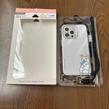 511a0406☆ グルマンディーズ ちいかわ IIIIfit Loop iPhone 14 Pro / 13 Pro (6.1インチ) 対応 ケース ひょっこり CK-19A_画像1