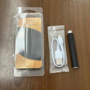 511p1109☆ Airistech airis V2.0 Quaser バッテリー 350mAh 510スレッド対応 CBDワックス CBDリキッド mod ヴェポライザー (Black)