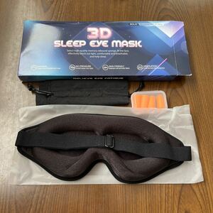 511p1118☆ MINNU アイマスク 睡眠用 3D立体型 目隠し 安眠 遮光率99.99％ 通気性 圧迫感なし 柔らかい シルク質感 低反発素材 