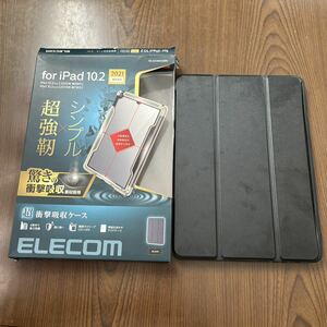 511p1732☆ エレコム iPad 10.2 第9/8/7世代 (2021/2020/2019年) ケース オートスリープ対応 手帳型 背面クリア 