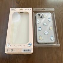 511p2401☆ グルマンディーズ ちいかわ IIIIfit Clear (イーフィット クリア) iPhone 14 / 13 (6.1インチ) 対応 ケース おどる CK-13C_画像1