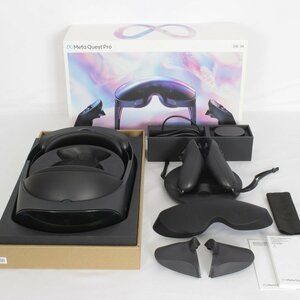 【美品】Meta Quest Pro 256GB VR ヘッドマウントディスプレイ ヘッドセット メタクエストプロ オキュラス 本体