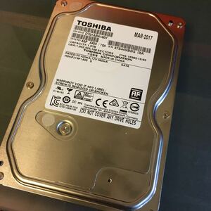 東芝 TOSHIBA DT01ABA100V 1TB 3.5インチ内蔵HDD [7589回5311時間][正常]判定品 AVコマンド 対応 フォーマット済み