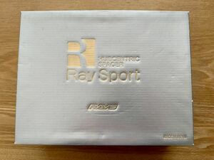 Ray Sport製アウディ用レイズホイール ハブセントリックタイプ(センターボアφ66.6/10mmスペーサー) 1式 中古品