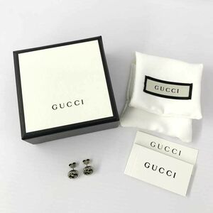 GUCCI Gucci Блокировка G Серебряные Серьги Витрина / Другие торговые центры Комбинированная распродажа "Бренд Yamashiro Store" U545