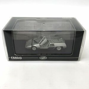 【中古】EBBRO/エブロ 1/43 DOME 童夢 ZERO 零 1978 シルバー《フィギュア・山城店》◆O3239