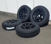 スタッドレスタイヤホイールセット ジムニー専用 ハンコック RW08 175/80R16 4本セット 1台分 16インチ_画像9