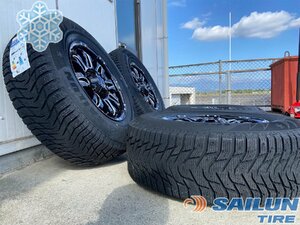 即納 スタッドレス プラド ハイラックス サーフ FJ H3 パジェロ タイヤ ホイールセット SAILUN WST3 265/70R17 265/65R17 4本セット 1台分