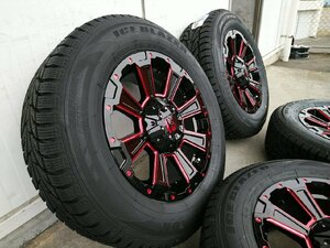 即納 スタッドレス デリカD5 エクストレイル RAV4 クロスロード CX5 タイヤホイールセット SAILUN WSTX 215/70R16 LEXXEL DeathRock