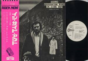 LP☆EDGAR BROUGHTON BAND/IN SIDE OUT(ROCK NOW帯付,見本白/Odeon,EOP-80632,￥2,000,'72)☆東芝音工/PROMO WHITE LABEL,WITH OBI