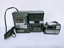 1円～【新品・未使用品】HiKOKI 14.4V コードレス インパクトドライバ WH14DDL2 充電器 電池パック ケース付き ハイコーキ/電動工具/DIY_画像6