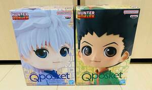 ■即決 未開封■ フィギュア HUNTER×HUNTER Qposket キルア ゴン Aカラー 2種セット Aカラー ハンターハンター