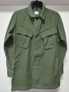 ビンテージ US ARMY 60' ジャングルファティーグジャケット DSA100-69-C-1161 XSMALL-REGULAR OG