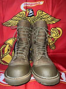  new goods unused WELLCO R.A.T BOOTS FOR US MARINE CORPS leather combat boots #E163 10 1/2R approximately 28.5 centimeter coyote Brown 