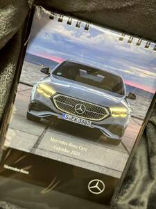 メルセデスベンツ Mercedes-Benz カレンダー 卓上 2024 令和6年 非売品 プレゼント