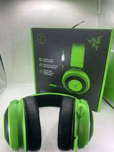 RAZER razer レイザー　Kraken Green RZ04-02830200-R3M1 ゲーミング ヘッド ヘッドホンKRAKEN Green Kraken レイザー Razer 70