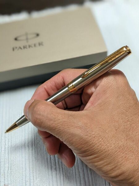 【特価！今月末まで】PARKER ソネット ステンレススチール GT ボールペン 使用僅か美品 ケース付