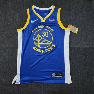 新品　バスケユニフォーム　ゴールデンステート・ウォリアーズ　NBA　ステフィン・カリー選手　Swingman　サイズL ゲームシャツ 75 years