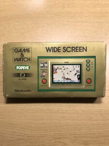 任天堂 ゲームウォッチ ポパイ　　　　　　　　　　　　　　　　　　　　　　　　　　　　　　　　　GAME WATCH POPEYE 