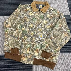 Carhartt　カーハート　リアルツリー　ジャケット ボタニカル　リメイク　 古着 ボタニカル