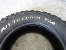 バリ山!!BF goodrich ALL-terrain T/A KO2 LT265/70R17 121/118S 10PR ホワイトレター 中古4本セット FJクルーザー等_画像3