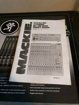 MACKIE 1642-VLZ PRO MIXER アナログミキサー マッキー_画像8