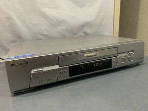 パナソニック Panasonic NV-HV1 VHSハイファイビデオ ビデオカセットプレーヤー ビデオテープ再生確認済み