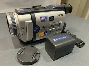 デジタルビデオカメラ SONY ソニー ハンディカム DCR-TRV30 ミニDVカム miniDVテープ録画再生確認済み バッテリー付き