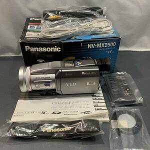 未使用品 Panasonic パナソニック NV-MX2500 miniDV デジタルビデオカメラ 3CCD デジカム ミニDVカム