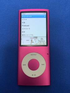 iPod nano 第4世代 8GB ピンク MB735J/A A1285 Apple