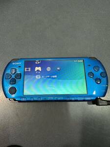 【PSP】SONY ソニー PSP 3000 プレイステーションポータブル 動作確認済み 初期化済み ゲーム機本体のみ バッテリーなし ケーブルなし 