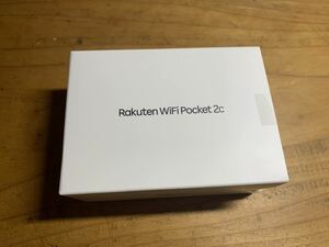 新品未開封 楽天モバイル WiFi Pocket 2c ZR03M モバイルルーター ホワイト Rakuten ポケットWi-Fi