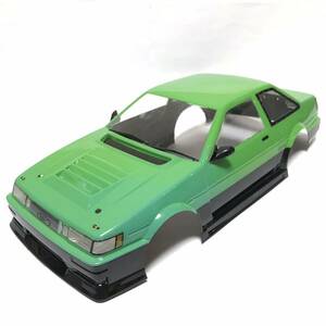 ⑥ 1/10 ラジコン ボディ / トヨタ AE86 / RCカー タミヤ TAMIYA ヨコモ YOKOMO 京商 オーバードーズ / ドリフト ドリラジ スペアボディ