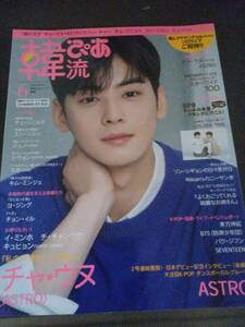 韓国☆雑誌☆韓流ぴあ　2019年6月号☆チャ・ウヌ/チェ・ジニョク/ユン・シユン/キム・ミンジェ