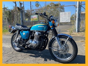 ★国内新規登録済!【'73 CB750Four】憧れのK0仕様!集合＆タックロール改!即渡OK令和8年11月迄超長3年車検付!★横浜より完全売り切り必見