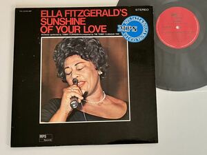 【69年初版GATEFOLD】エラ・フィッツジェラルド Ella Fitzgerald's Sunshine Of Your Love 日本盤LP MPS YS2208MP Tommy Flanagan,Hey Jude