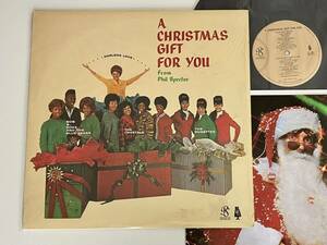 【89年リマスター/シュリンク付US盤】Phil Spector/ A Christmas Gift For You LP abkco D1-4005 The Crystals,The Ronettes,Darlene Love