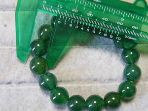 94079. onyx menou.. color stone approximately 12mm bracele stock disposal 