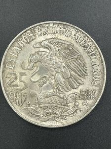 1円スタート 1968年 メキシコオリンピック 25ペソ銀貨 重量22.5g