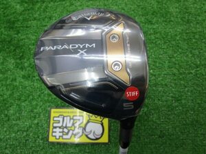 GK春日井■ 758 値下げ★新品★お値打ち品★ フェアウェイウッド キャロウェイ PARADYM X★VENTUS TR5 for Callaway(JP)★S★18度★