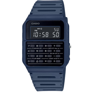 CASIO カシオ DATABANK データバンク CA53WF-2B ネイビー calculator デジタル 腕時計 電卓 計算機 レトロ チープカシオ メンズ レディース