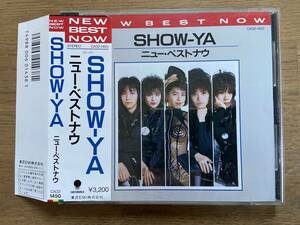 【邦楽CD】SHOW-YA★ニュー・ベストナウ★帯付★ショーヤ★寺田恵子★筒美京平