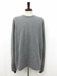 未使用 定価52,800円【ジェームスパース JAMES PERSE】 ハイゲージ 長袖 クルーネックニット (メンズ) size3 グレー MRBC3426 ●29MN4700●