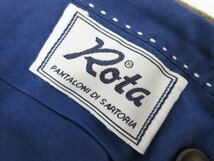 HH 極美品 【ロータ Rota】 秋冬におすすめ♪ パンツ ウールスラックス (メンズ) size48 ブラウン系 イタリア製 ●29MP9428●_画像3