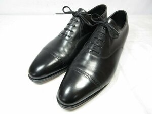 HH 極美品 【ジョンロブ JOHN LOBB】 PHILIP2 フィリップ2 ドレスシューズ 紳士靴 (メンズ) size8.5E7000 黒 ●18HT2171●