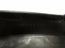 美品 【グッチ GUCCI】 101739 ホースビットローファー スリッポン 紳士靴 (メンズ) size40.5 ブラック ●18MZA3890●_画像6